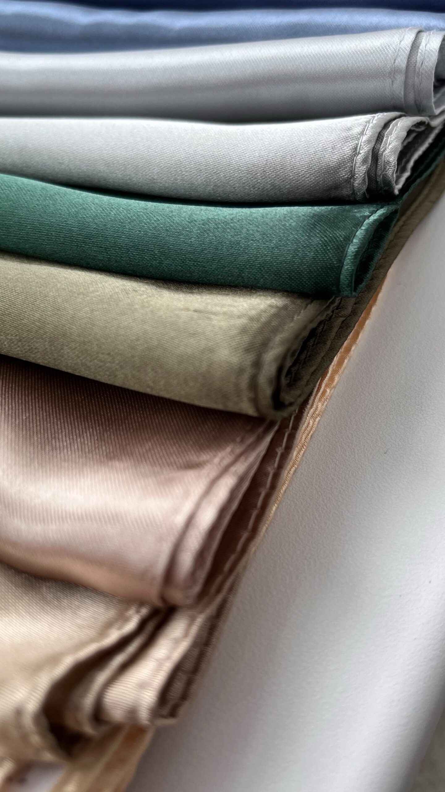 Атласный платок, хаки — изображение 3