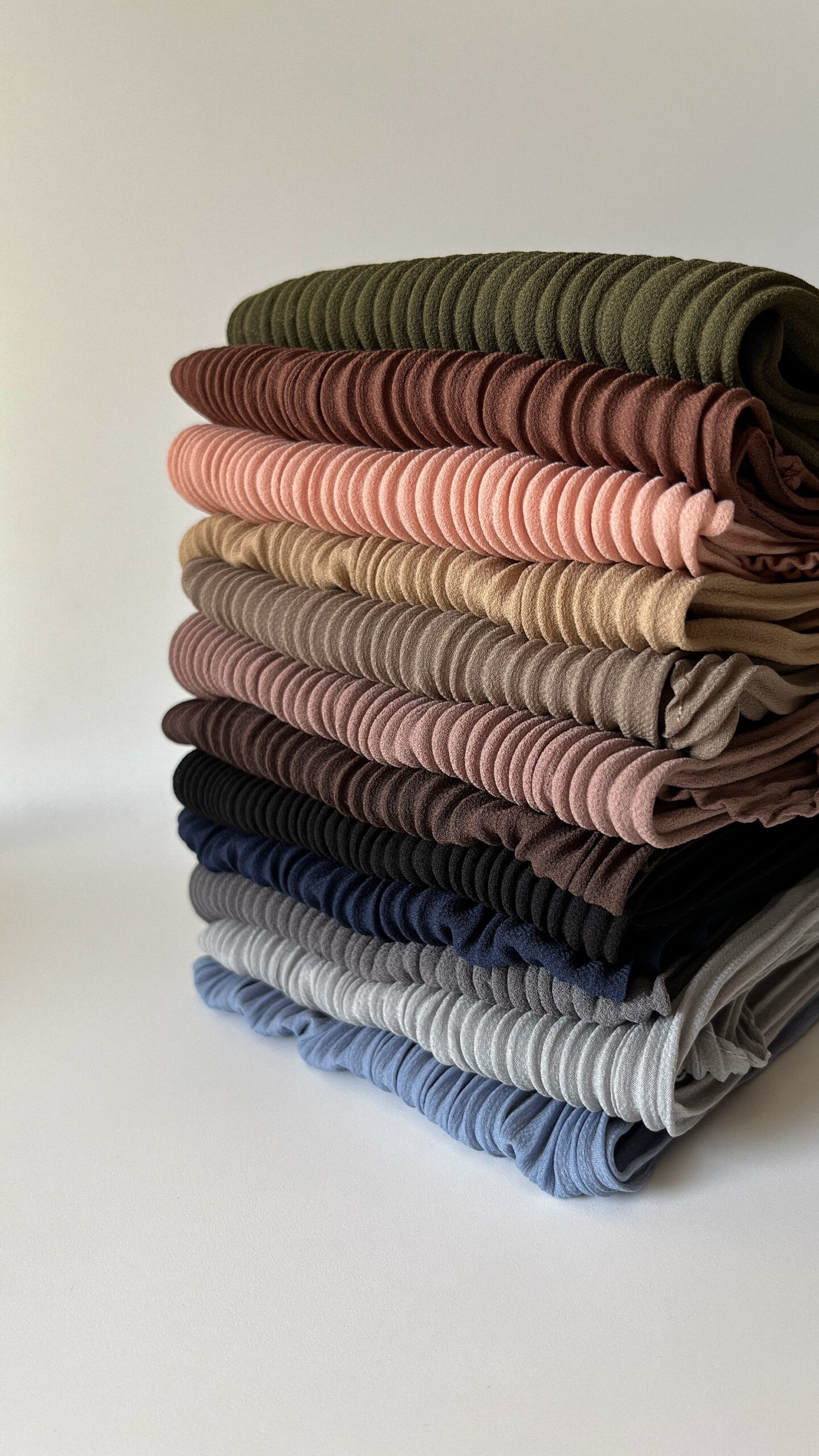 Косынка гофре, какао — изображение 4