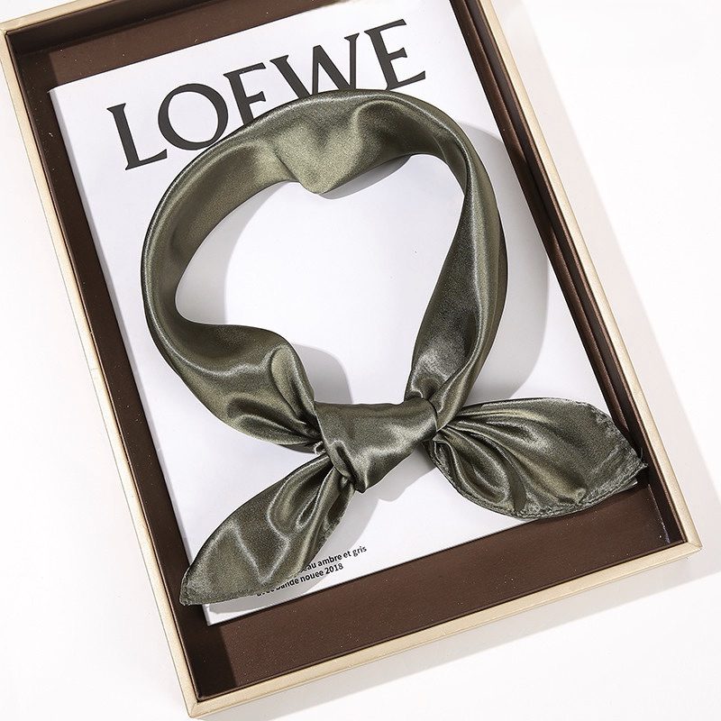 Атласный платок, хаки