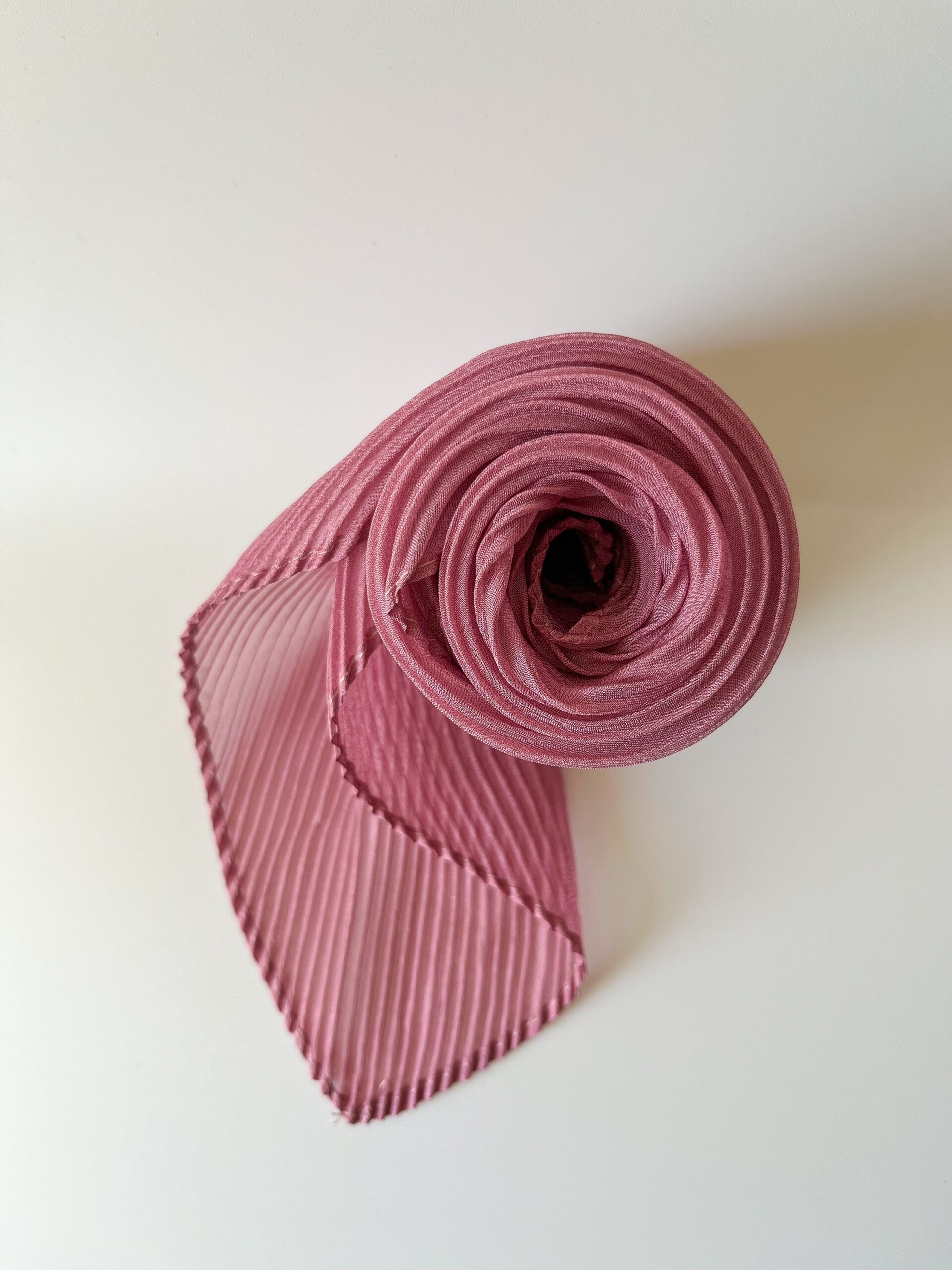 Косынка гофре, темно-розовый