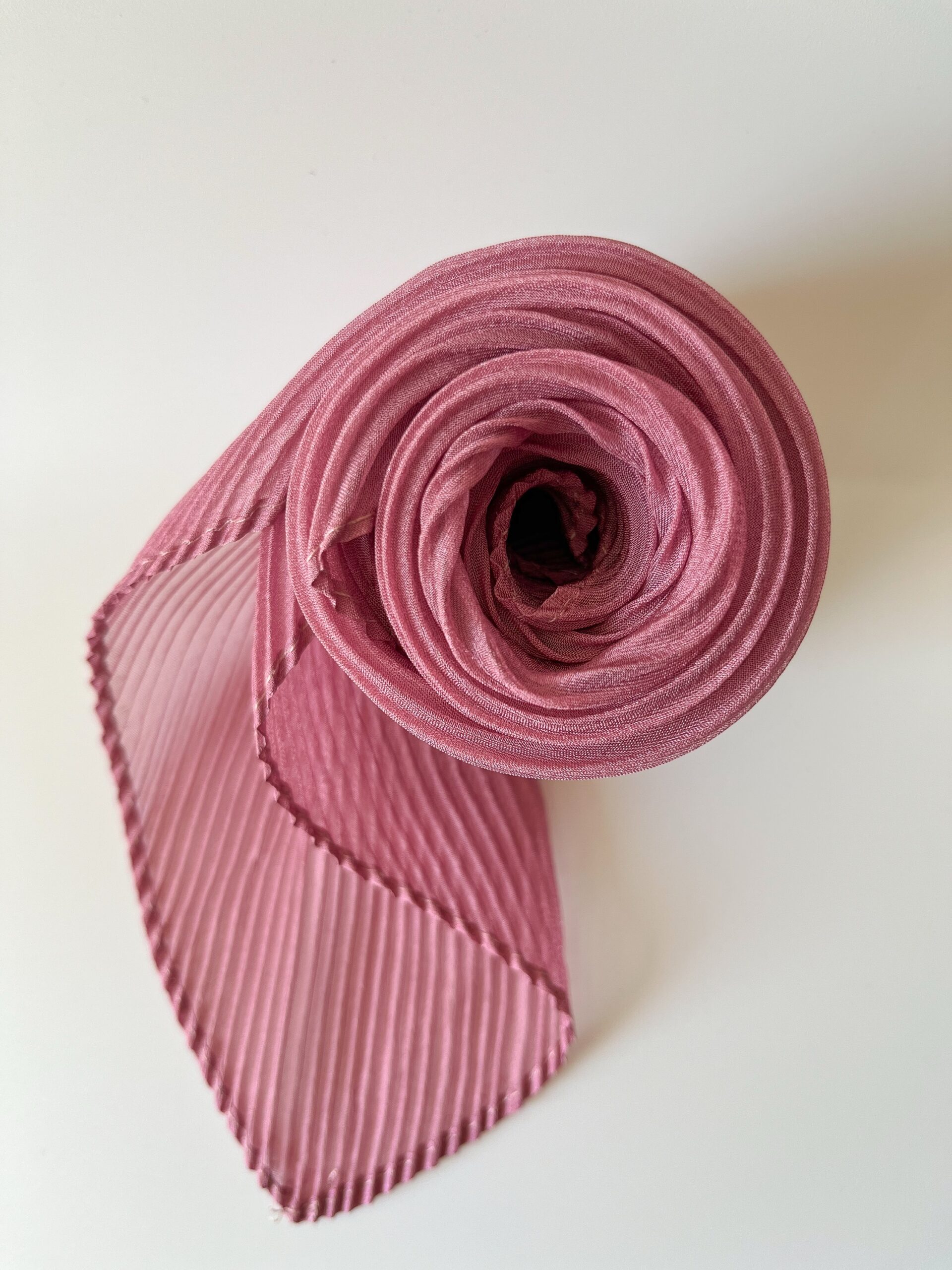 Косынка гофре, темно-розовый — изображение 3