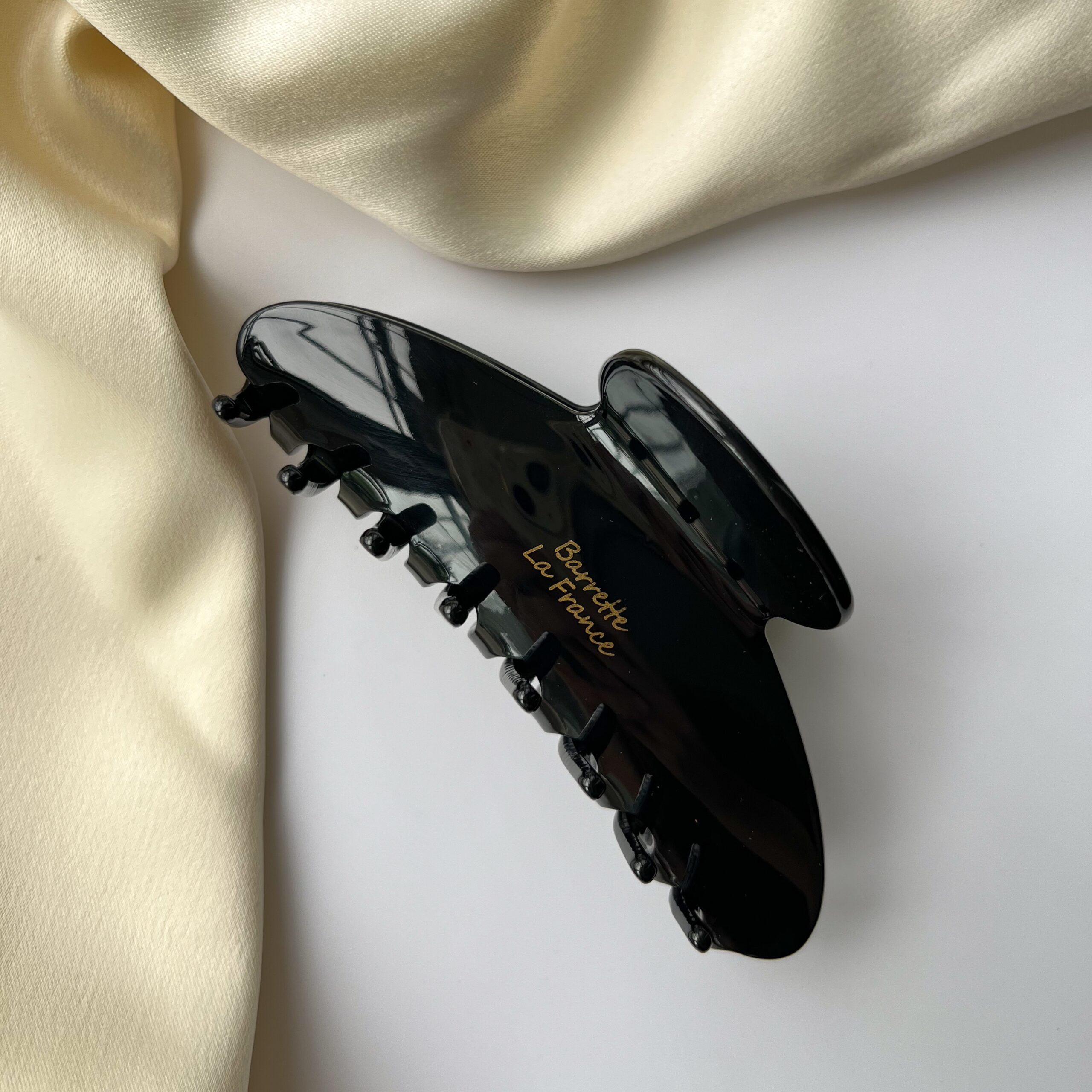 Краб для волос «Barrette La France», черный — изображение 2