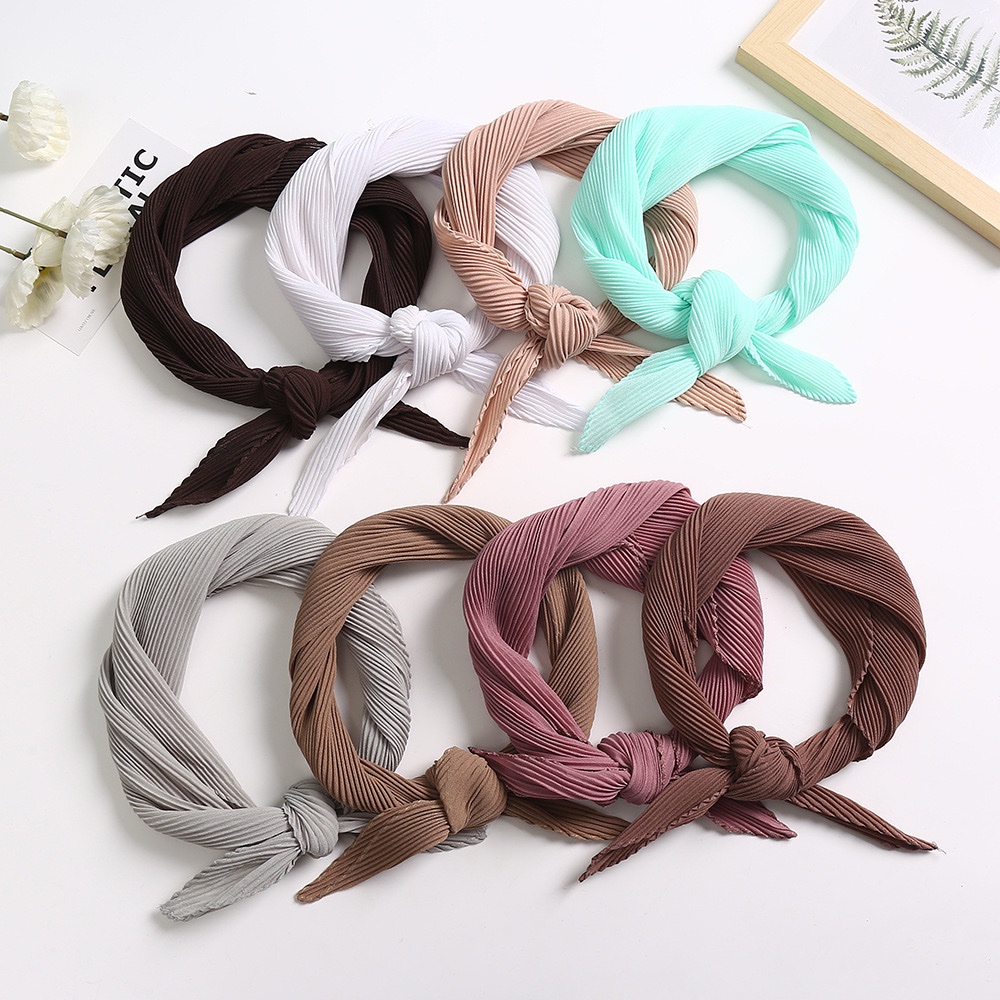 Косынка гофре, кашемировая роза — изображение 2